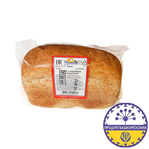Хлеб с отрубями "Богатырский", в упаковке, формовой