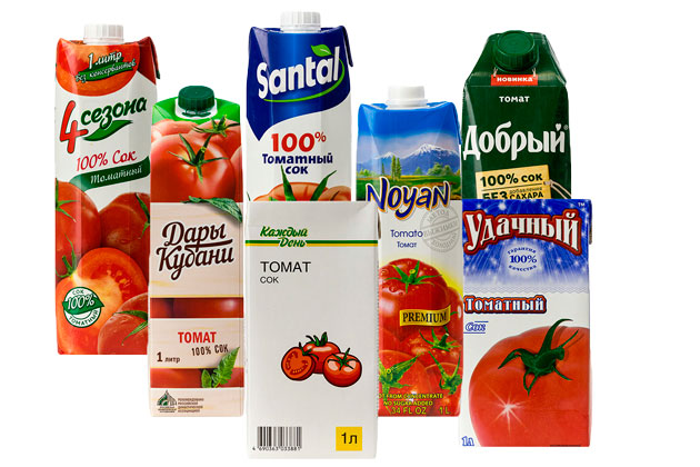 Эксперты НП «Росконтроль» провели сравнительное тестирование томатного сока