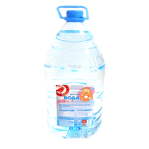 Вода питьевая для детского питания "Аквалайн", негазированная, предназначена для детей от 0 до 3 лет