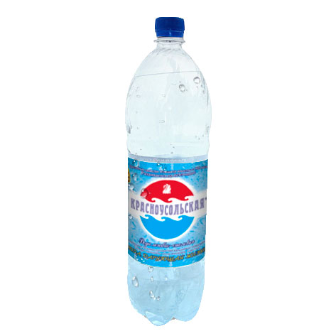 Газированная минеральная лечебная питьевая вода "Красноусольская Родниковая"