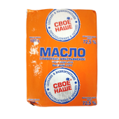 Масло сливочное "Крестьянское" ТМ "Свое-наше" с м.д.ж. 72,5 %