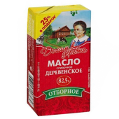 Масло сливочное с м.д.ж. 82,5%, ТМ "Домик в деревне"