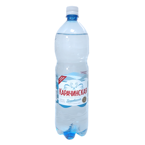 Вода минеральная природная питьевая "Карачинская", лечебно-столовая хлоридно-гидрокарбонатная натриевая газированная, ТМ "Карачинская"