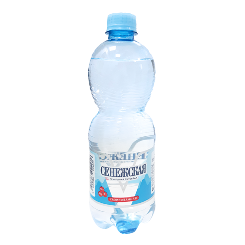 Вода природная питьевая ТМ "Сенежская" газированная