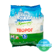 Творог с м.д.ж. 5,0 %, ТМ "Молочная крепость"