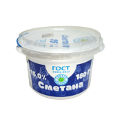 Сметана с м.д.ж. 15%