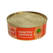 Консервы растительно- мясные "Паштет "Нежный" с гусиным мясом, ТМ "365 дней"