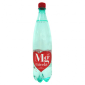 Вода природная минеральная питьевая лечебно-столовая, "MIVELA MG+"+, газированная маломинерализованная гидрокарбонатная натриево-магниевая