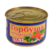 Рыбные консервы стерилизованные "Горбуша натуральная (куски)" ТМ "Адмирал Тимошин"