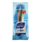 Пресервы: сельдь тихоокеанская потрошеная с головой специального посола ТМ "Балтийский берег"