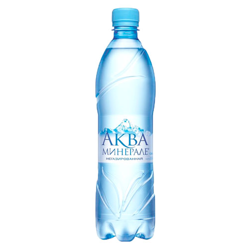 Вода питьевая негазированная первой категории под товарным знаком "Aqua minerale"