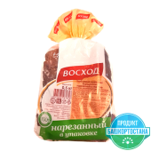 Хлеб ржано-пшеничный "Бородинский" нарезанный, в упаковке