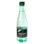 Вода минеральная природная питьевая лечебно-столовая "Badoit" ("Бадуа") Гидрокарбонатная магниево-натриево-кальциевая. Газированная