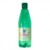 Вода минеральная питьевая лечебная "DONAT", газированная
