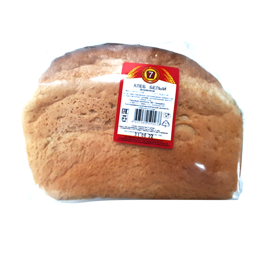 Хлеб "Белый" формовой, ТМ "Уфимский хлебозавод 7"
