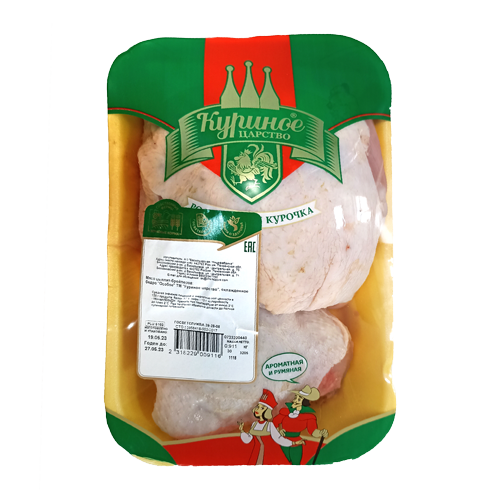 Мясо цыплят-бройлеров, бедро "Особое" ТМ "Куриное царство", охлажденное