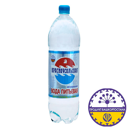 Вода питьевая из подземных источников очищенная первой категории негазированная "Красноусольская"