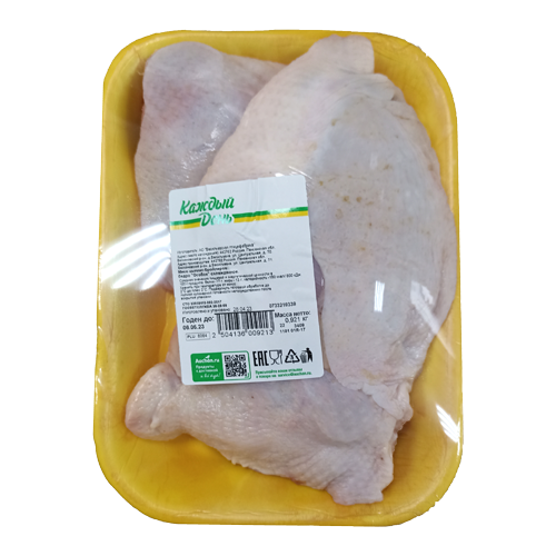 Мясо цыплят-бройлеров, бедро "Особое охлажденное" ТМ "Каждый день"