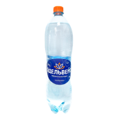 Вода минеральная природная питьевая лечебно-столовая "Эдельвейс" газированная хлоридно-сульфатная натриевая