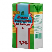 Молоко с м.д.ж 3,2% ТМ "Вологодское из Вологды"