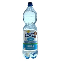 Вода питьевая для детского питания "Зеленая долина" для детей" "АГУША", высшей категории, негазированная - 