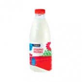 Молоко цельное отборное питьевое пастеризованное с м.д.ж. от 3,4 -6,0 % ТМ" Лента"