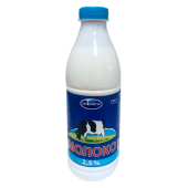 Молоко питьевое пастеризованное "Экомилк" с мдж 2,5% ТМ "Экомилк"