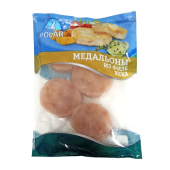 Медальоны из филе хека
