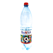 Вода минеральная природная питьевая столовая "Биовита" ("Biovita") негазированная, гидрокарбонатная кальциевая, ТМ "Biovita"