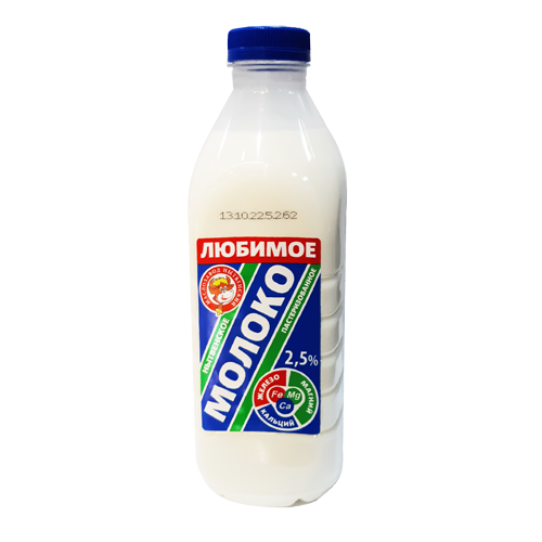 Молоко питьевое пастеризованное с м.д.ж. 2,5% ТМ "Маслозавод Нытвенский"