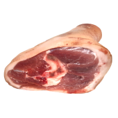 Полуфабрикат мясной из свинины крупнокусковый мясокостный категории В. Рулька.