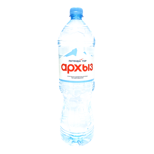 Вода минеральная природная питьевая столовая "Легенда гор Архыз", негазированная, ТМ "Архыз"