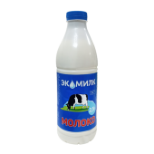 Молоко питьевое пастеризованное с м.д.ж. 2,5% ТМ "Экомилк"