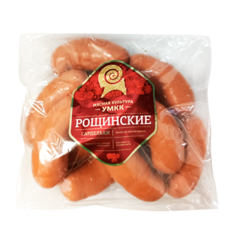 Сардельки "Рощинские" из мяса птицы ТМ "УМКК" - 