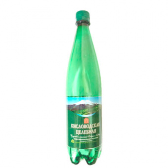 Вода минеральная питьевая лечебно-столовая "Кисловодская целебная", газированная, ПЭТ бутылка - 