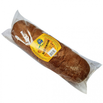 Хлеб "Рижский" формовой, из смеси ржаной и пшеничной муки, в упаковке - 4607122611167