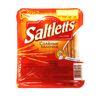 Палочки соленые Saltletts классические - 4 607 150 930 070