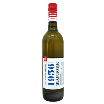 Вино с защищенным географическим указанием "Кубань. Таманский полуостров" сухое белое "Шардоне Таманское 1956" - 