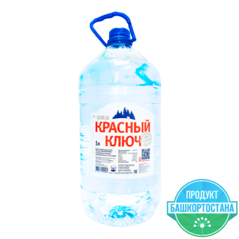 Вода питьевая для детского питания "Красный ключ" из подземных источников негазированная от 3 лет и старше - 4 607 033 011 469