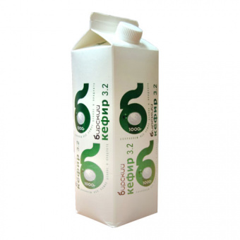 Кефир с м.д.ж. 3,2% ТМ "Бирский комбинат молочных продуктов" - 4630031790739