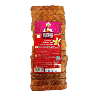 Сухари "Посольские с ароматом ванили" ТМ "Посольство вкусной еды" - 4 607 041 232 641