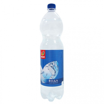 Вода питьевая первой категории "ЭКОЛАЙФ" (ECOLIFE) ТМ "О'Кей" артезианская,очищенная, газированная - 4601241020503