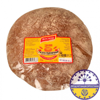Хлеб "Ржано-Пшеничный" простой подовый - 4607005469687
