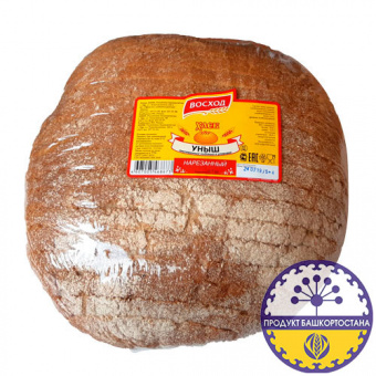 Хлеб Уныш пеклеванный подовый, нарезной в упаковке - 4607005468673