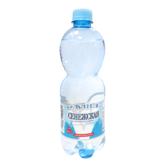 Вода  природная питьевая  ТМ "Сенежская" газированная - 4 600 286 001 638