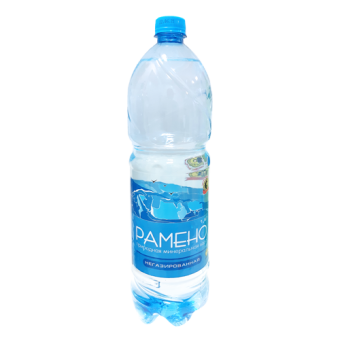 Вода минеральная природная питьевая столовая "Рамено", негазированная, гидрокарбонатная магниево-кальциевая, ТМ "Рамено" - 4 600 831 104 074