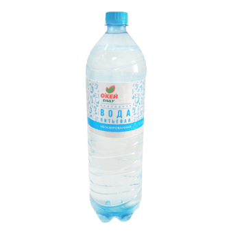 Вода природная питьевая "Синеборье", негазированная, ТМ "О'КЕЙ DAILY" - 4 603 721 020 621