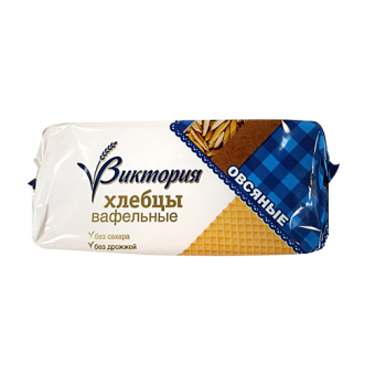 Хлебцы вафельные "Виктория" овсяные - 4 606 179 000 351