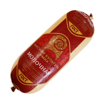 Колбаса вареная "Молочная" категории Б ТМ "УМКК" - 4 607 061 353 982