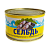 Рыбные консервы стерилизованные "Сельдь тихоокеанская натуральная с добавлением масла (куски)"